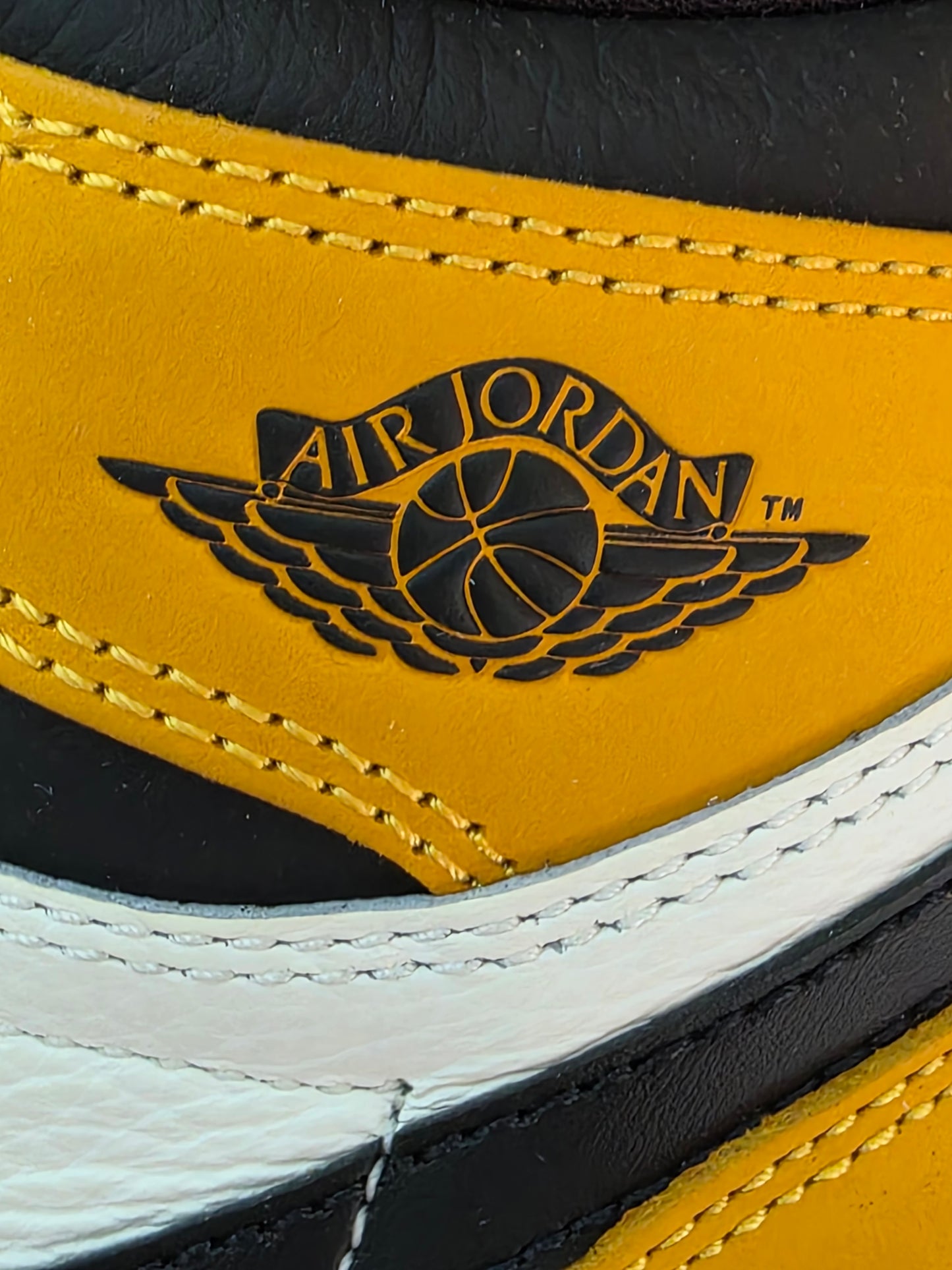 New Size 6.5Y Nike Air Jordan 1 Retro OG GS Yellow Ochre Black Sail FD1437 701