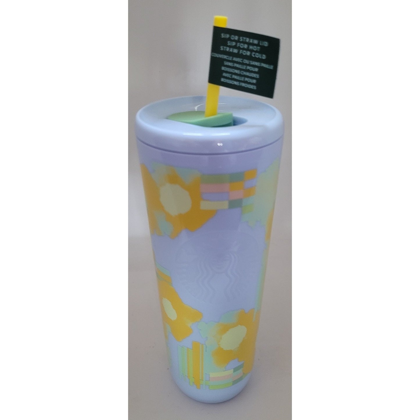 NEW 2025 Starbucks Spring Siren Mermaid Logo Pastel Spring Venti Tumbler & Straw