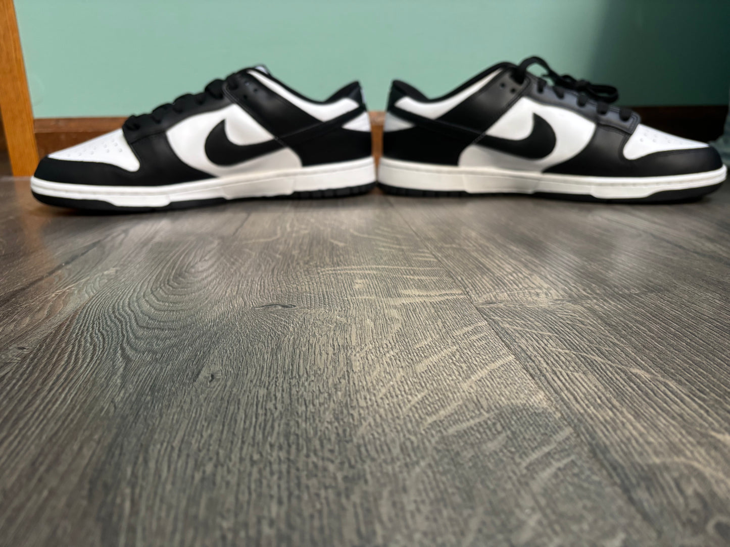 New Size 13 Men's Nike Dunk Low Retro Shoe '80s Color Block Panda DD1391-100