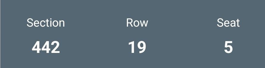 4 Tickets to Los Angeles Chargers at Buffalo Bills 9/27/26 Section 442 Row 19 Seats 5 - 8