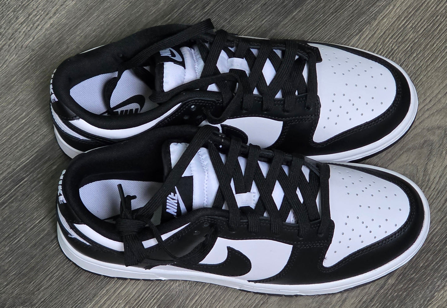 New Nike Dunk Low Retro White Black Panda DD1391-100 US Size 8.5
