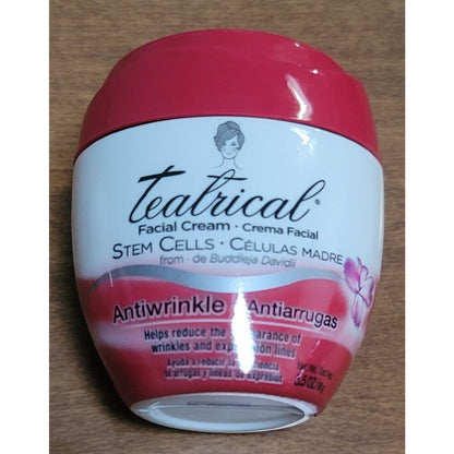 3x Teatrical Facial Cream Stem Cells Antiwrinkle 3.5 oz Each Reduces Wrinkles