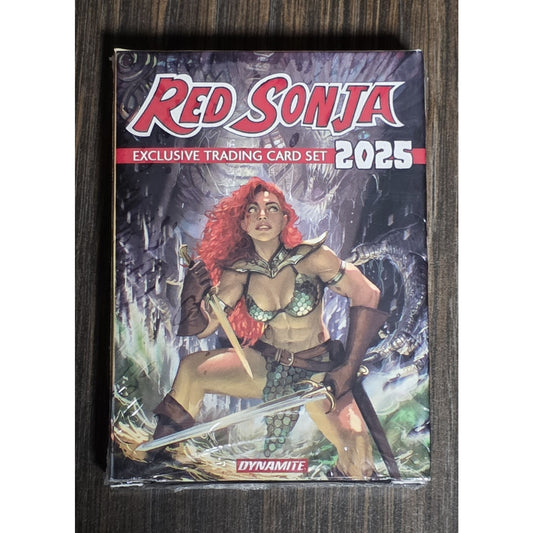 Red Sonja 2025 Dynamite Exclusive Trading Card Set