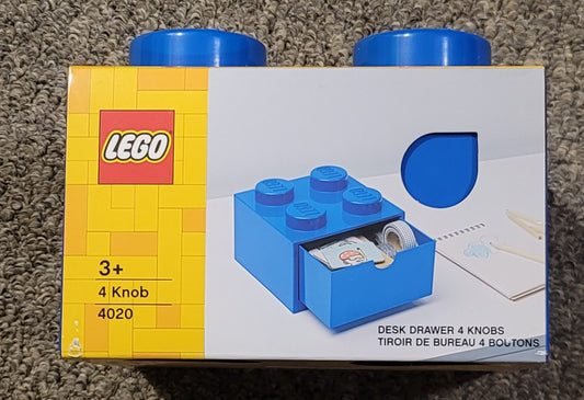 LEGO Storage Products: 4-Stud Desk Drawer Blue NEW