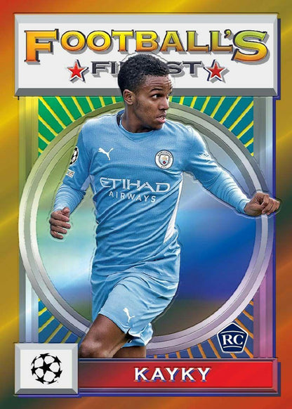 2021-22 Topps UEFA Champions League Finest Flashbacks Factory Sealed Box