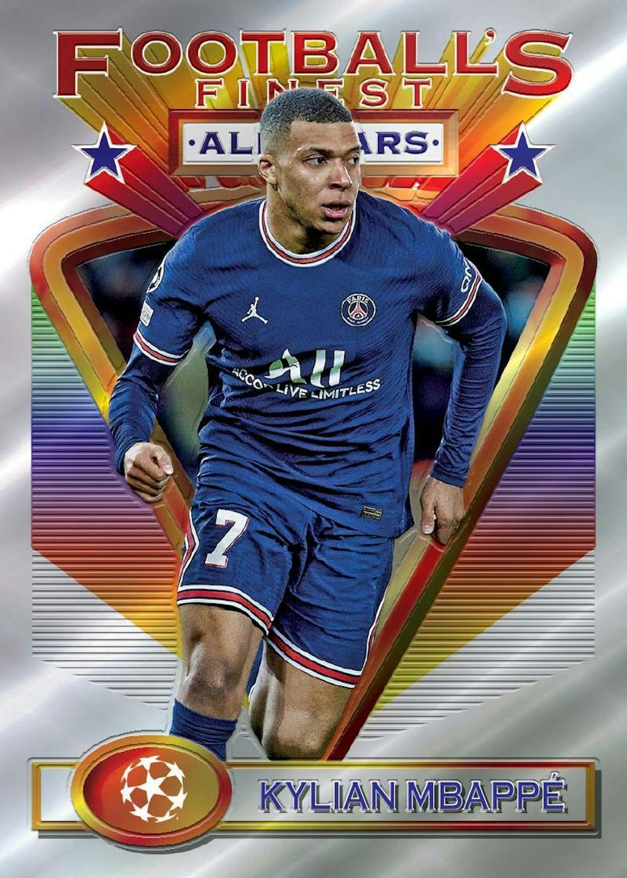 2021-22 Topps UEFA Champions League Finest Flashbacks Factory Sealed Box