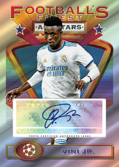 2021-22 Topps UEFA Champions League Finest Flashbacks Factory Sealed Box