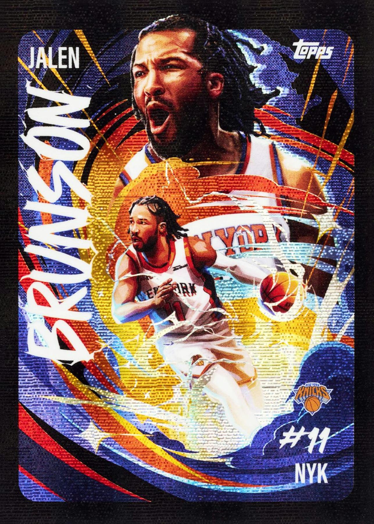 2025/26 Topps Chrome Basketball 7-Pack Blaster Box