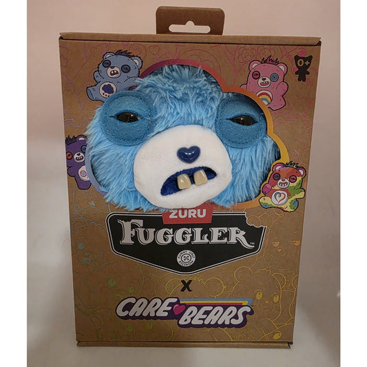 Zuru Fuggler Care Bears Grumpy Bear Blue Funny Ugly Monster Plush Toy 9-Inch