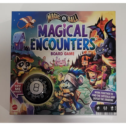 Magic 8 Ball Magical Encounters Board Game For Kids Ages 7 and Up 2-4 Players