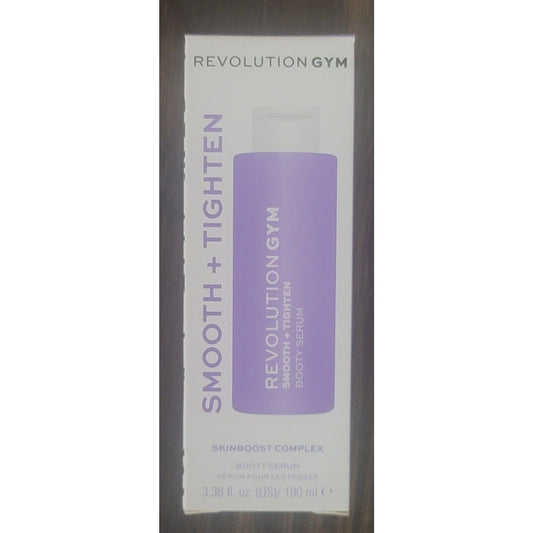 Revolution Gym Booty Serum Smooth & Tighten Skinboost Complex 3.38 fl.oz NEW