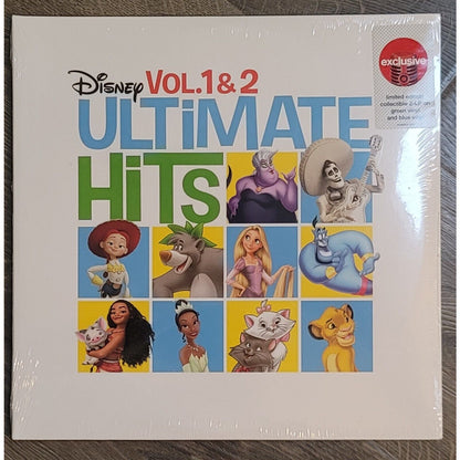 Disney Ultimate Hits Vol. 1-2 (Limited Edition, Green & Blue Vinyl 2LP) NEW