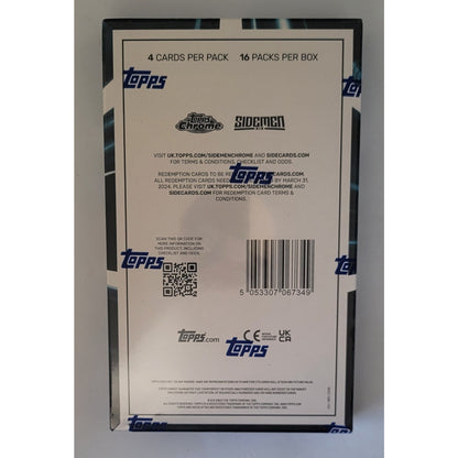 Topps Sidemen Chrome Hobby Box Sealed Box