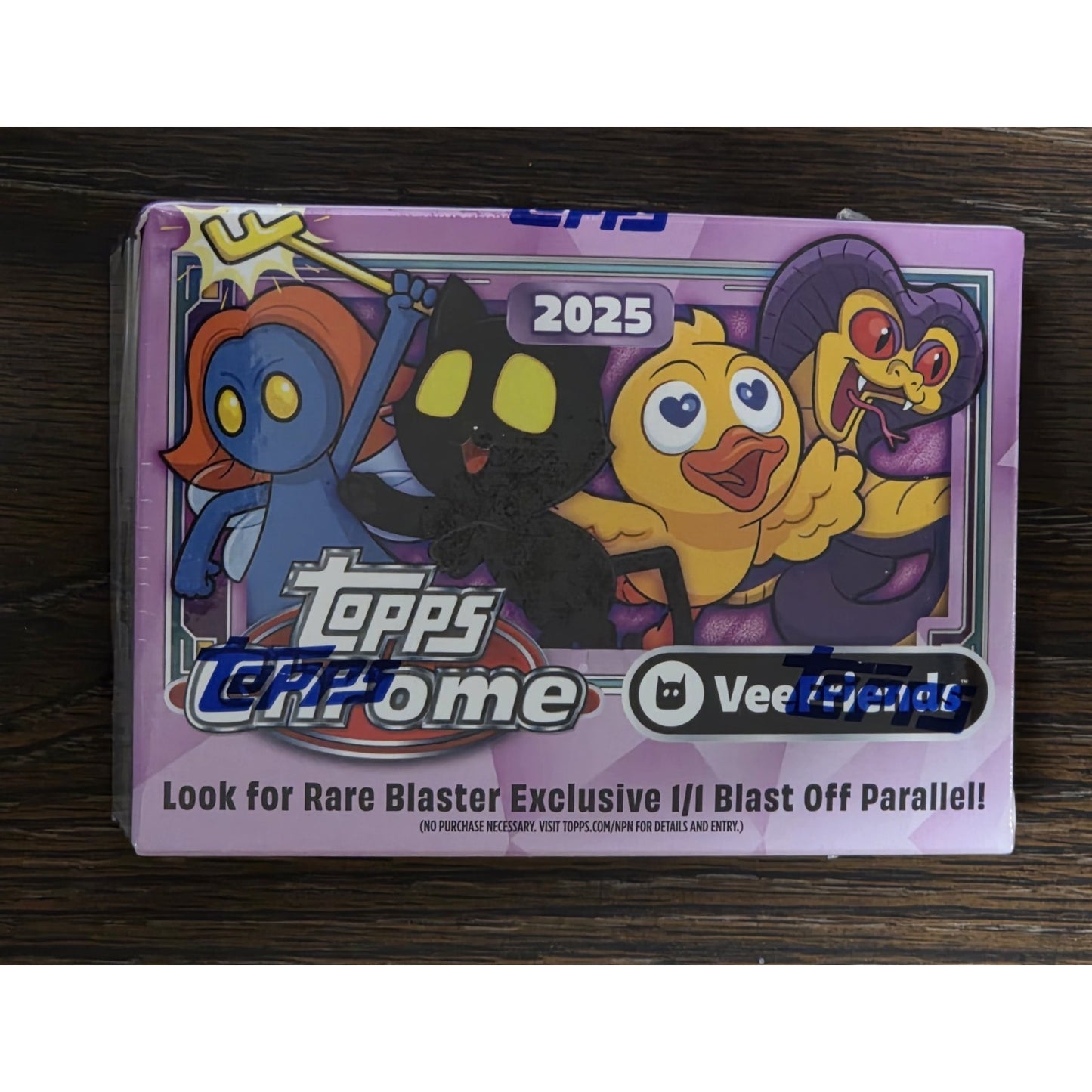 Topps Chrome Veefriends Blaster Box Signed By Gary Vee