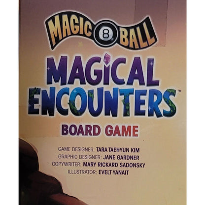 Magic 8 Ball Magical Encounters Board Game For Kids Ages 7 and Up 2-4 Players