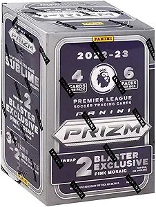 2022-23 Panini Prizm EPL Premier League Soccer Factory Sealed Blaster Box