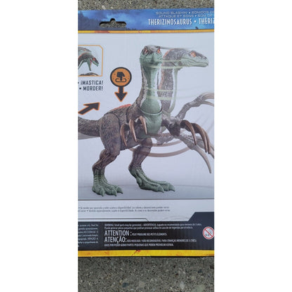 Jurassic World Dominion Therizinosaurus Sound Slashin Dinosaur Figure Mattel NEW