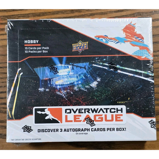 2023 Upper Deck Overwatch League Season 4 Hobby Box 10 Packs Per Box