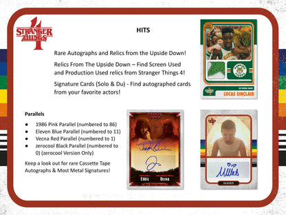 Stranger Things ZeroCool Topps Blaster Box