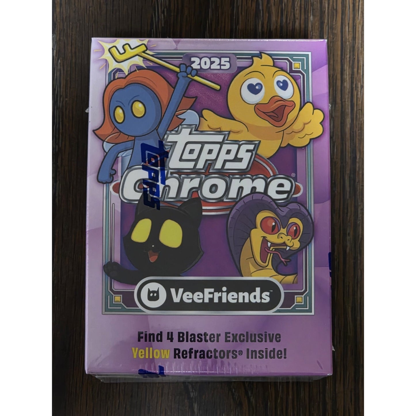 Topps Chrome Veefriends Blaster Box Signed By Gary Vee