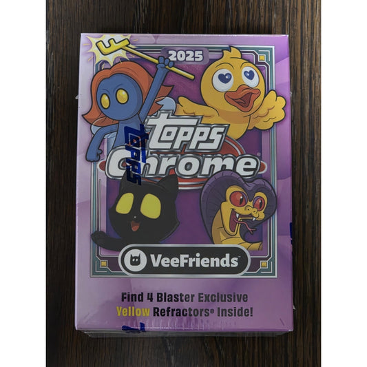 Topps Chrome Veefriends Blaster Box Signed By Gary Vee