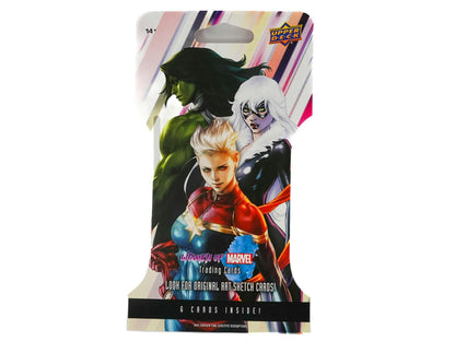 2024 Upper Deck Women of Marvel Sealed Box - 12 Packs per Box