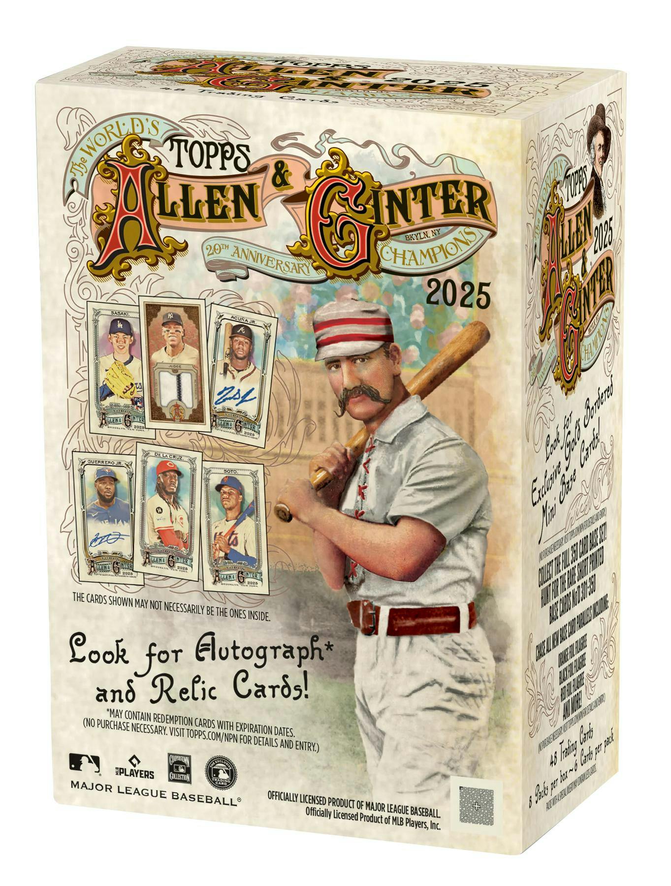 2025 Topps Allen & Ginter Baseball 8-Pack Blaster Box