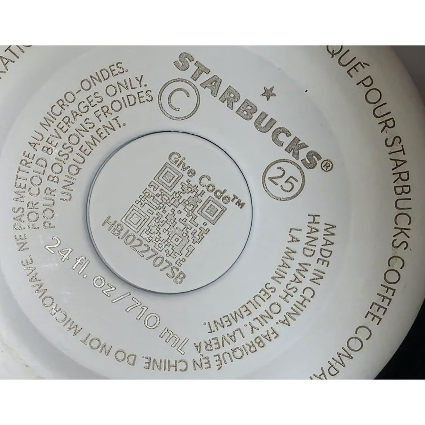 Starbucks X Roller Rabbit Green and Red Tumbler Christmas Monkey 24oz