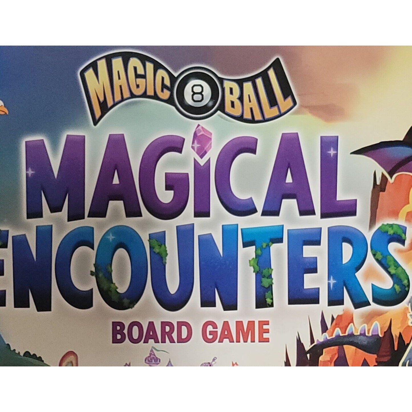 Magic 8 Ball Magical Encounters Board Game For Kids Ages 7 and Up 2-4 Players