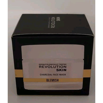 Revolution Skin Charcoal & Glycolic Acid Face Mask For Blemishes