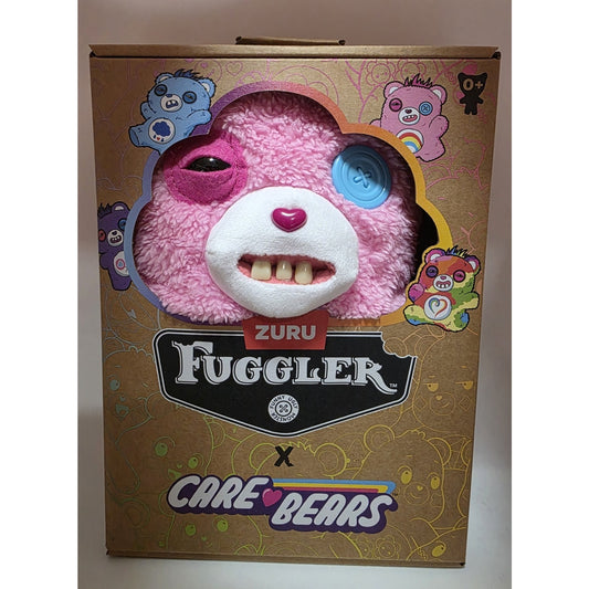 Fuggler x Care Bears ~ Cheer Bear As Funny Ugly Monster ~ NEW