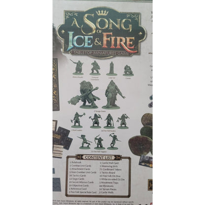 A Song of Ice and Fire Starter Set - Free Folk - Miniatures Game NEW!