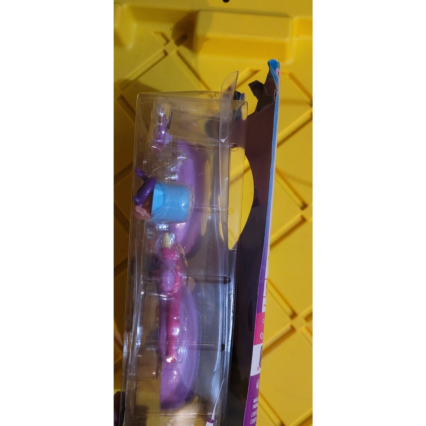 Polly Pocket Micro Doll Sparkle Cove Adventure Unicorn Floatie Damaged Box