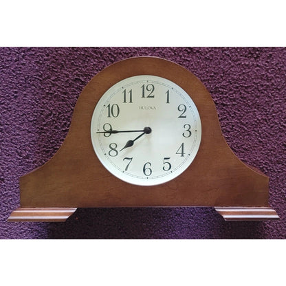 Sturbridge Cherry Chiming Mantle Clock by Bulova