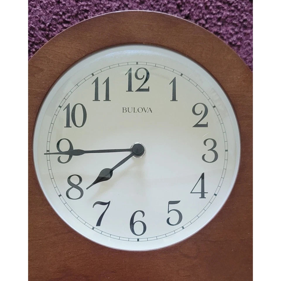 Sturbridge Cherry Chiming Mantle Clock by Bulova