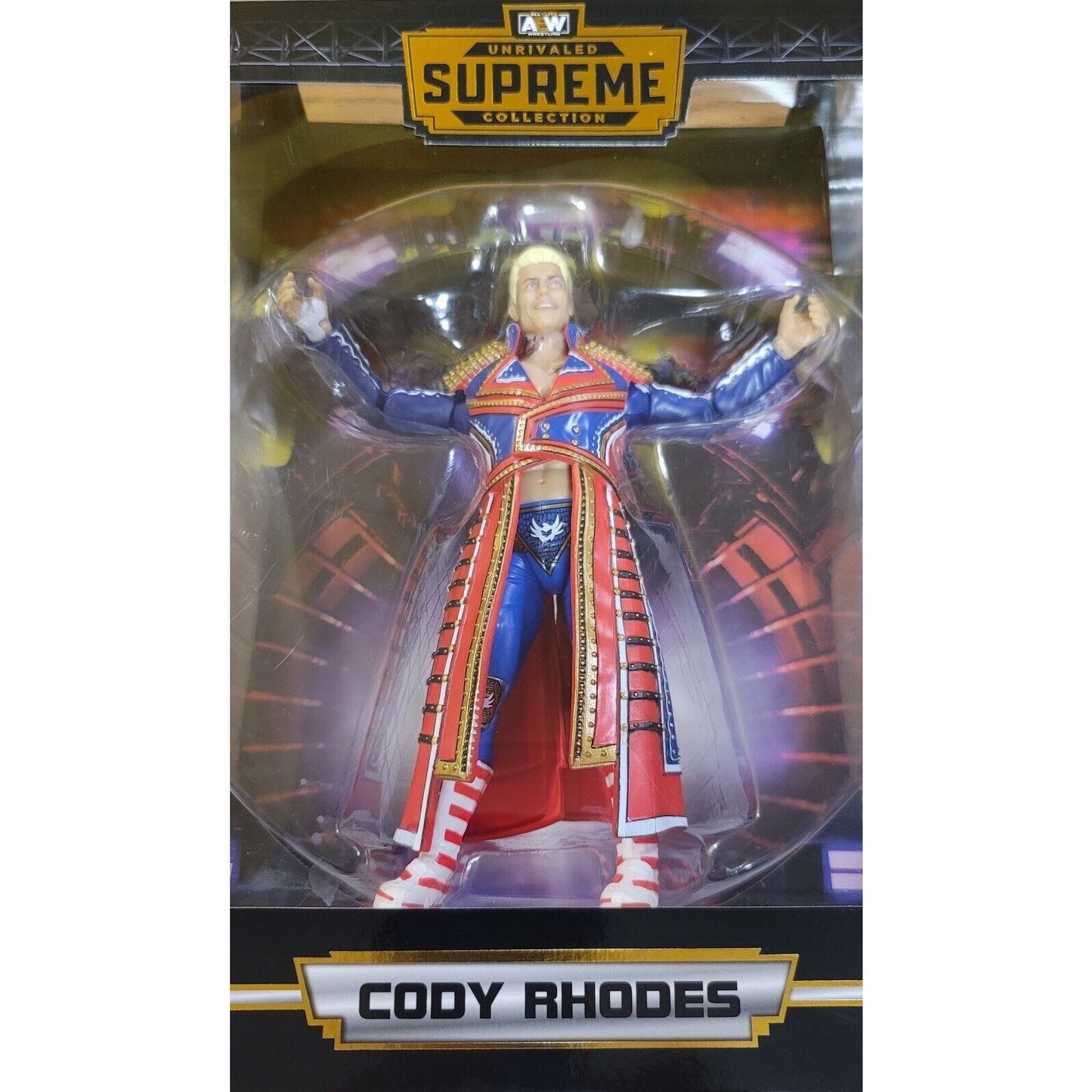 Jazwares AEW Supreme American Nightmare Cody Rhodes MISB WWE NXT TNA NJPW