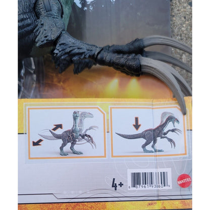 Jurassic World Dominion Therizinosaurus Sound Slashin Dinosaur Figure Mattel NEW