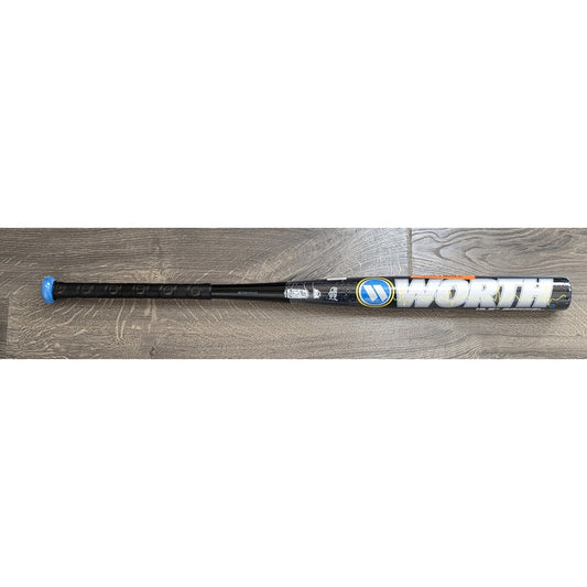 Brand New Worth Amp Slowpitch Softball Bat 34" 26 Oz 2 Aluminum Barrel USSSA