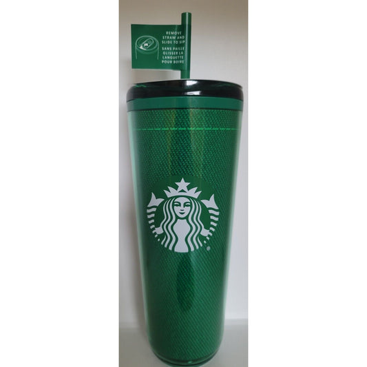 NEW Starbucks Green Apron Cup 2024 Employee EXCLUSIVE 24 oz Plastic Tumbler