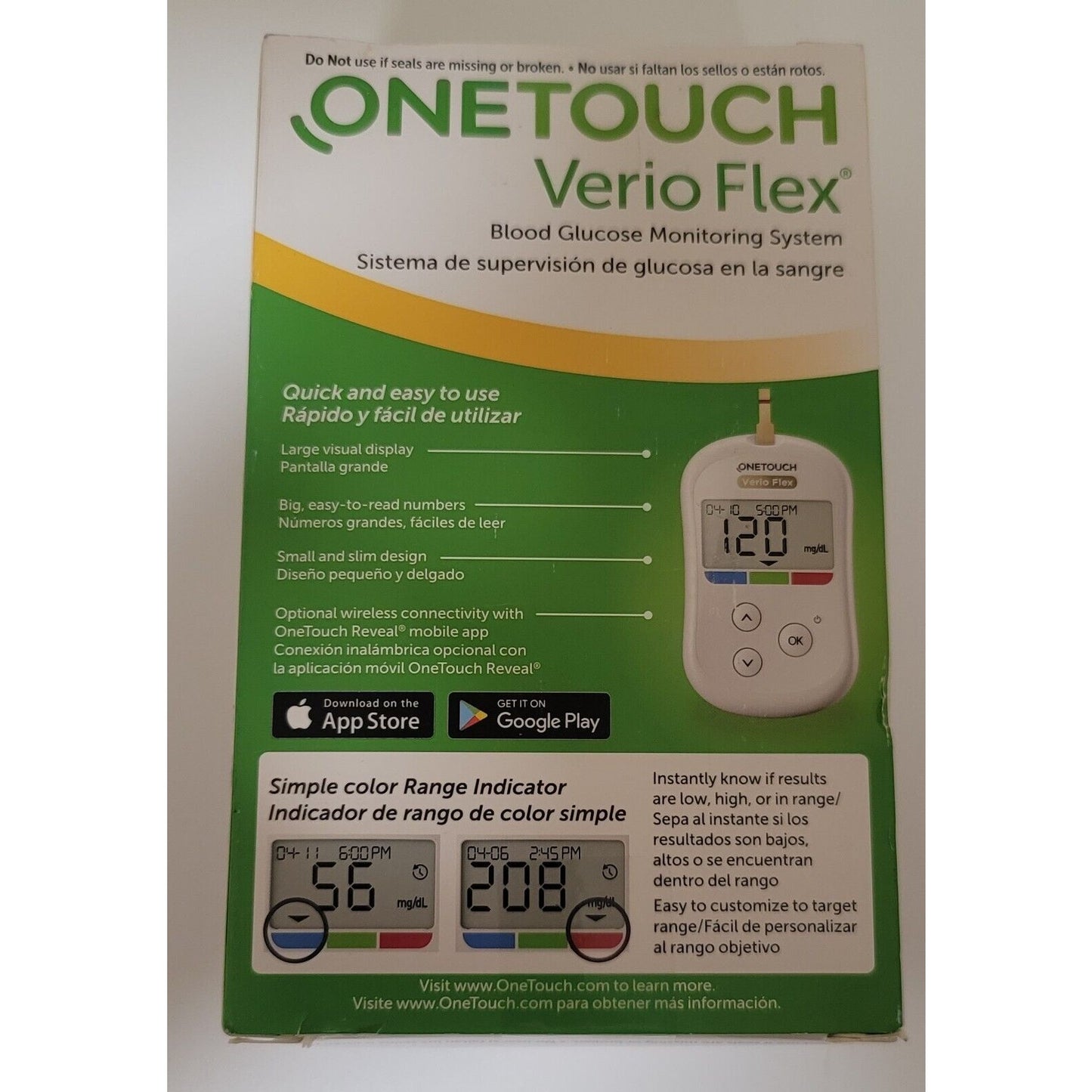 OneTouch Verio Starter Kit Bundle - 100 Strips, Meter, 200 Lancets