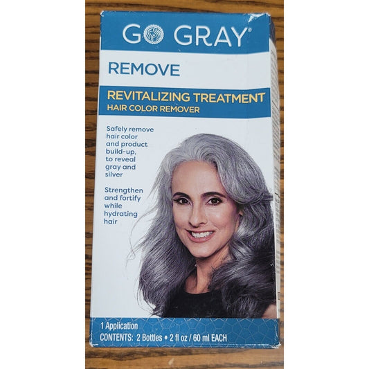 Go Gray REMOVE Revitalizing Treatment Hair Color Remover 1 Application