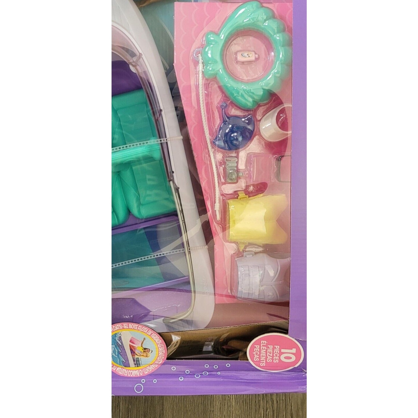 Barbie Mermaid Power Dolls & Boat Playset - Some Box Damage