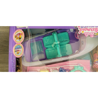 Barbie Mermaid Power Dolls & Boat Playset - Some Box Damage