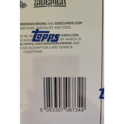 Topps Sidemen Chrome Hobby Box Sealed Box
