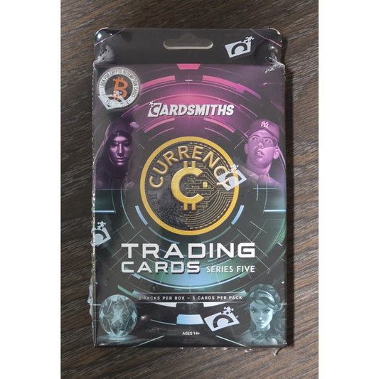 Cardsmiths Currency Series 5 Trading Card Box - 2 Packs Per Box 2025 Crypto