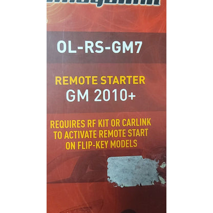 Omegalink RS KIT Module and T Harness for GM 'flip-key' models '10 - '22