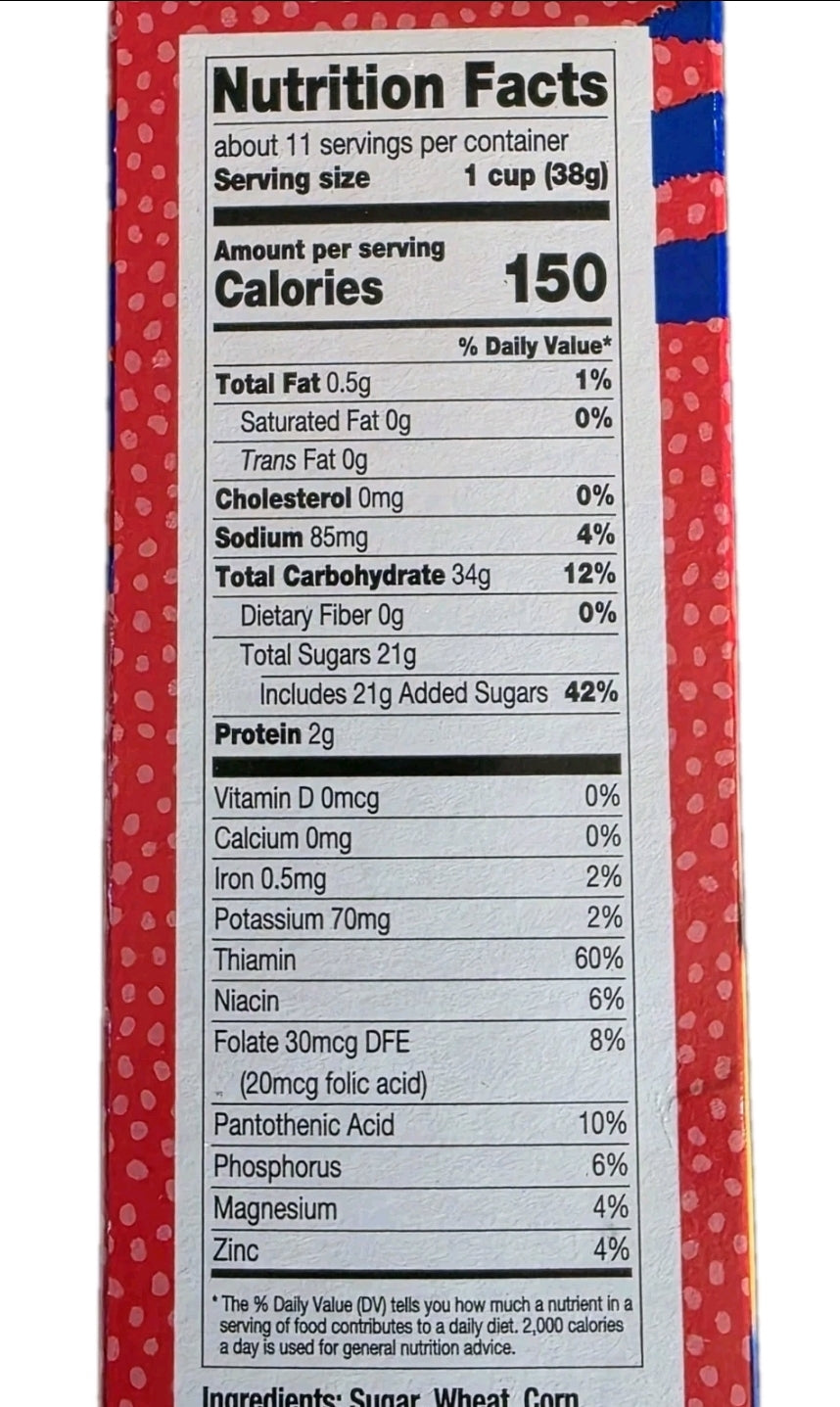 Wegmans MVP Puffs Cereal – Limited Edition Buffalo Bills 15.3 oz Box New Sealed
