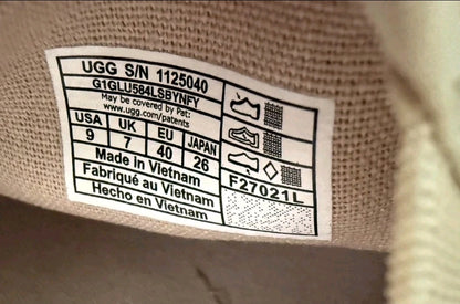 Size 9 UGG Women's Luciah Flats Woven Round Toe Heel T167