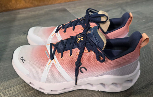 New Size 9.5 Women's On Cloudsurfer Trail Waterproof Sandstone Silver 3WE10293143