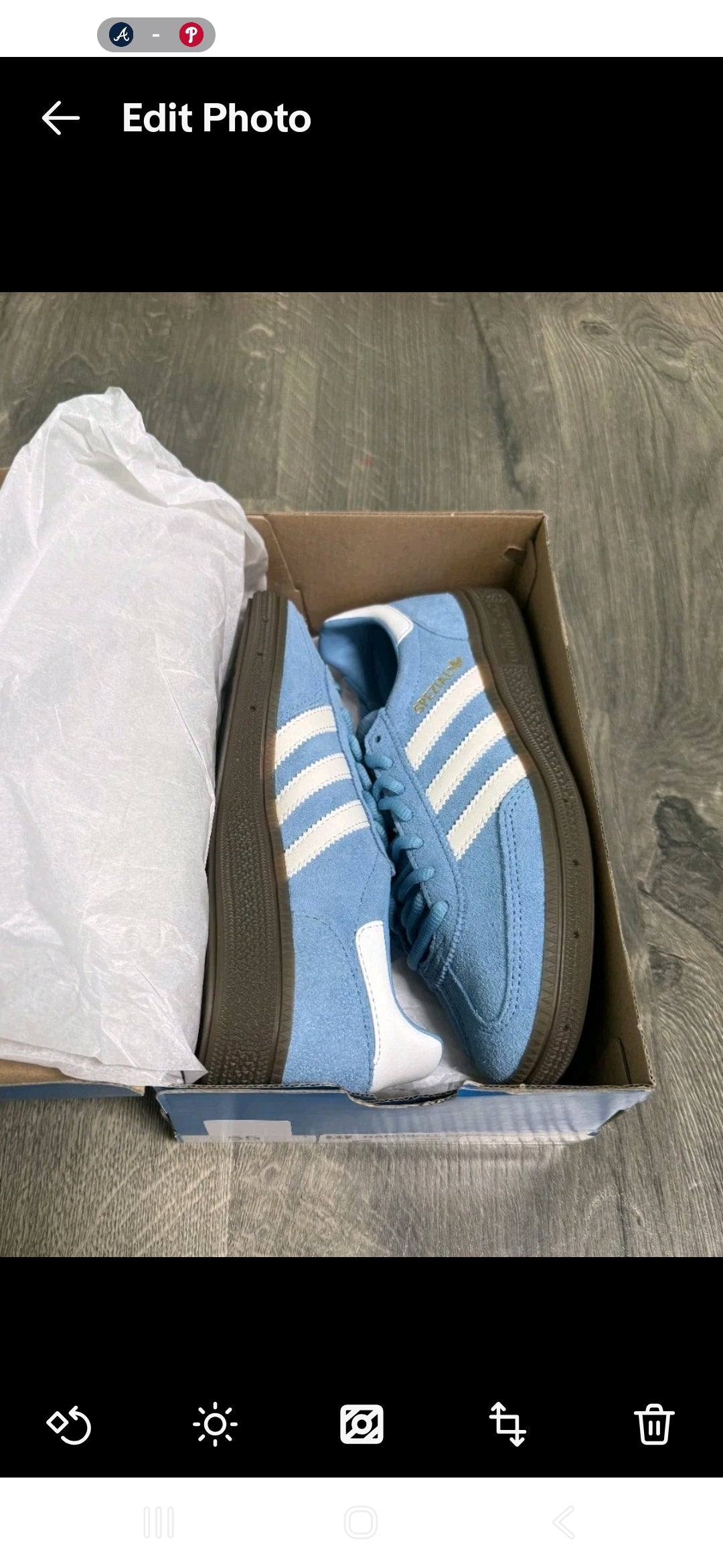 New Adidas Handball Size 5 Spezial J Light Blue JI2902